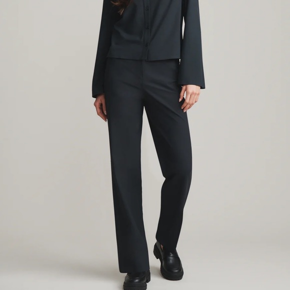 RHONE Black Commuter Straight Leg Pants - Picture 1 of 14